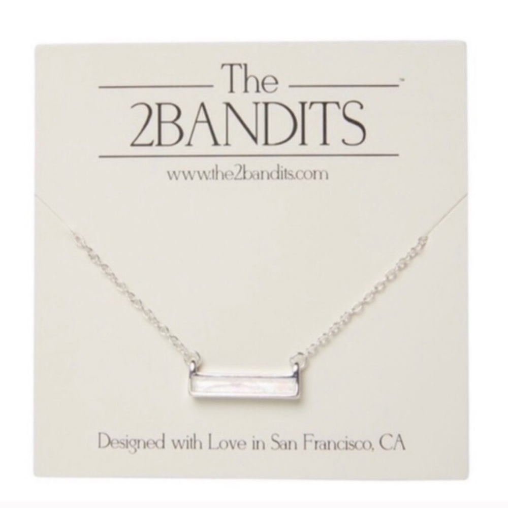 Elegant Simple Stone Necklace - The2Bandits